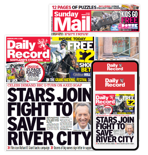 Daily Record and Sunday Mail plus FREE digital edition